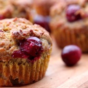 Pumpkin Cranberry Muffins