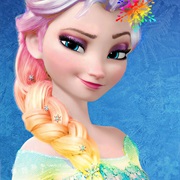 Rainbow Elsa