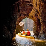 Kayak Through Hopewell Rocks