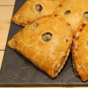 Onion Bridie (Onion Bridies Have Two Holes on the Front)