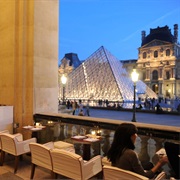 Have Breakfast on the Terrace of Café Marly.