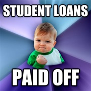 Paid off My Student Loans