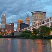 Cleveland, OH (2016 Population 388,000) (Peak Population 673,000 1974)