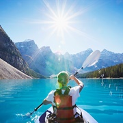 Go Kayaking in Moraine Lake