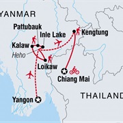 Myanmar and Thailand Hike Bike and Kayak