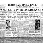 Crash of Wall Street