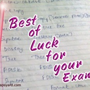 Do Well in My Final Exams