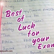 Do Well in My Final Exams