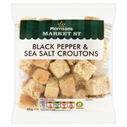 Salt and Pepper Croutons