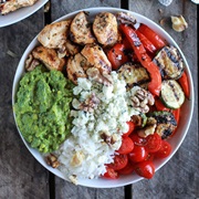 California Chicken Avocado Bowl