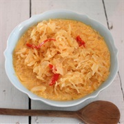 Sauerkraut in Sour Cream