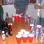 Played Beer Pong