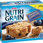 Nutri-Grain Bakery Delights Blueberry Crumb Cake