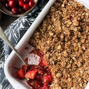 Cranberry Apple Crumble