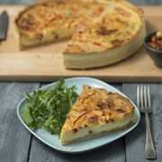 Brie Red Pepper Quiche