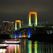Rainbow Bridge, Tokyo, Japan
