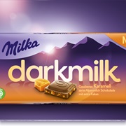 Milka Dark Milk Gesalzenes Karamell