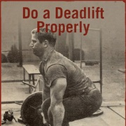 Do a Deadlift Properly
