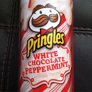 White Chocolate Peppermint Pringles