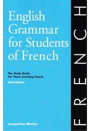 English Grammar for Students of French