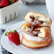 Nutella Filled Donuts