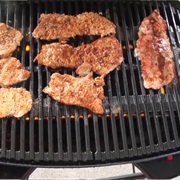 Grilled Alligator