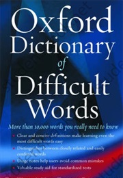 The Oxford Dictionary of Difficult Words (Archie Hobson)