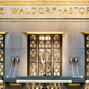 Dinner at the Waldorf Astoria NYC