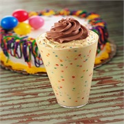 Zaxby's Birthday Cake Milkshake