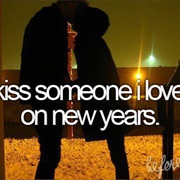 Kiss Someone I Love on New Years