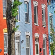 Meridian Hill Park and Swann Street