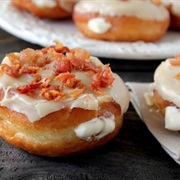 Maple Bacon Donuts