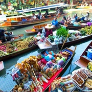 Dammoen Saduak Floating Market, Thailand