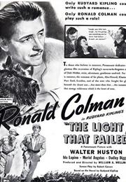 The Light That Failed (1939)