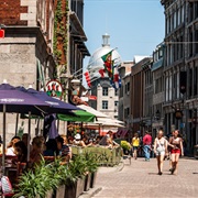 Rue Saint-Paul, Montreal, Canada