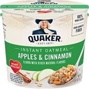 Quaker Instant Apple Cinnamon Oatmeal Cups