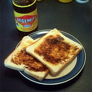 Buttered Toast With Marmite