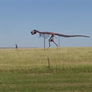 Man Walking Dinosaur, Murdo, South Dakota