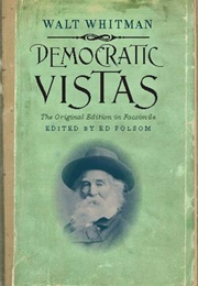 Democratic Vistas (Walt Whitman)