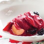 Plum Blackberry Sorbet