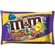 M&M's Dark Chocolate Peanut