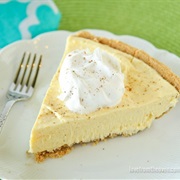 Eggnog Pie