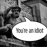 The Word Idiot Originated From Greek Refering to Someone Who Doesn't Vote