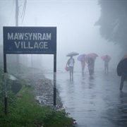Wettest Place - Mawsynram, India