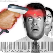 Barcodes and Flashcodes Used for Mind Control