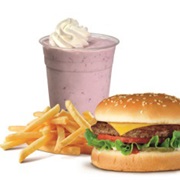 Blackberry Shake From Bugerville