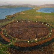 Ring of Brodgar, Orkney. Scotland. C2500 BC - 2000 BC