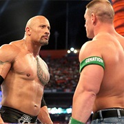 John Cena vs. the Rock,Wrestlemania 28