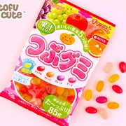 Kasugai Tsubu Gummy Fruit Jelly Beans
