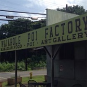Waiahole Poi Factory